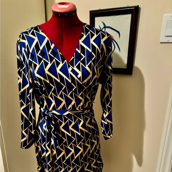 LRG- Emma & Michele True Wrap Dress - Picture 1 of 5